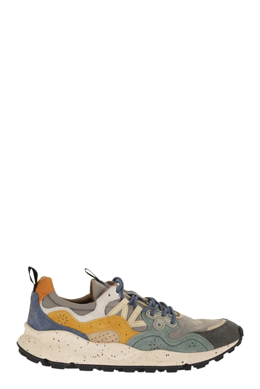 Flower Mountain Yamano 3 - Sneakers In Suede And Technic