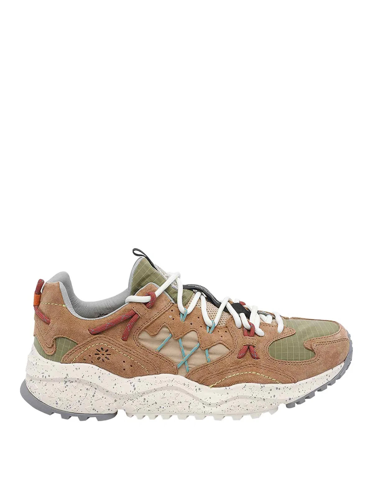 Flower Mountain Brown Yamabushi Sneakers