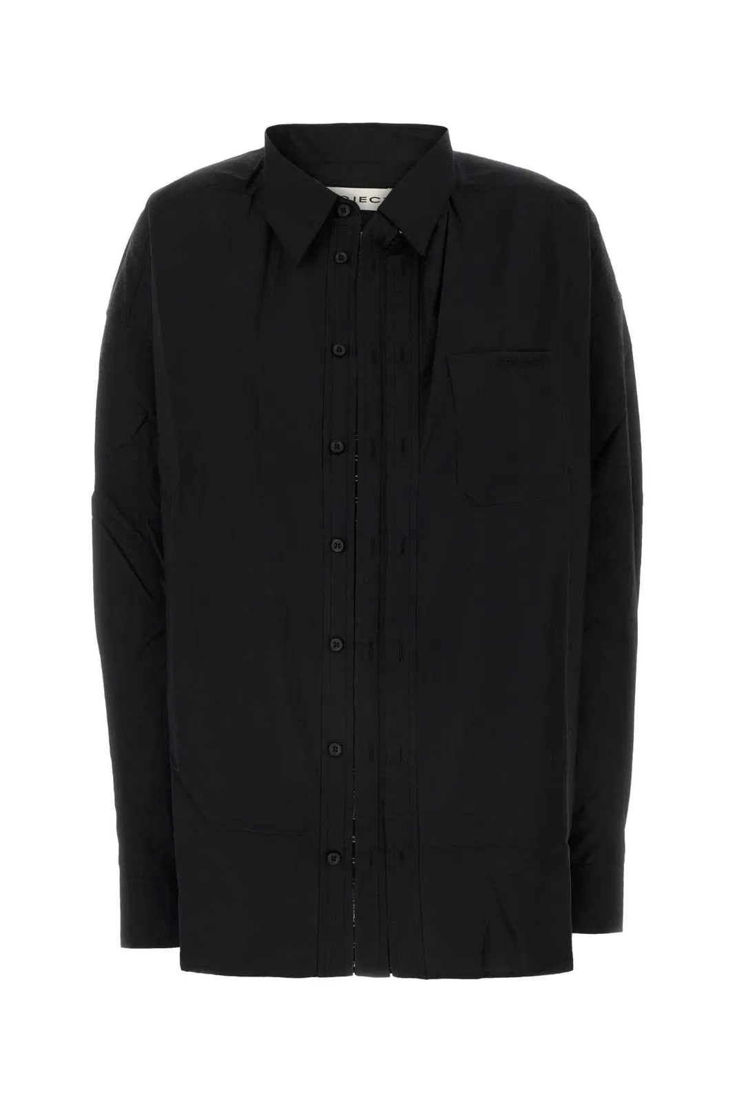 Y/Project Black Poplin Oversize Shirt