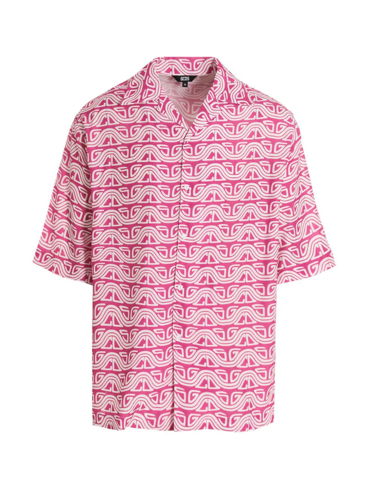 GCDS 'Waved Logo' Shirt