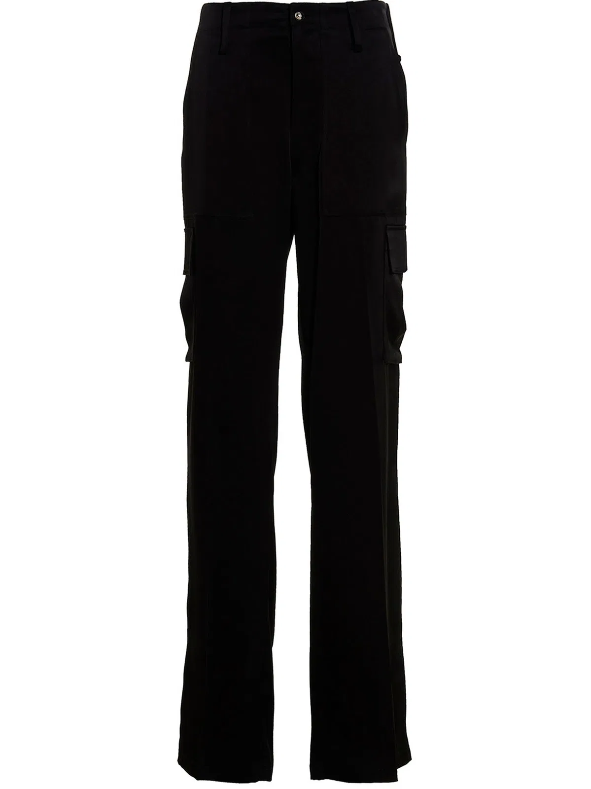 David koma Satin Cargo Pants