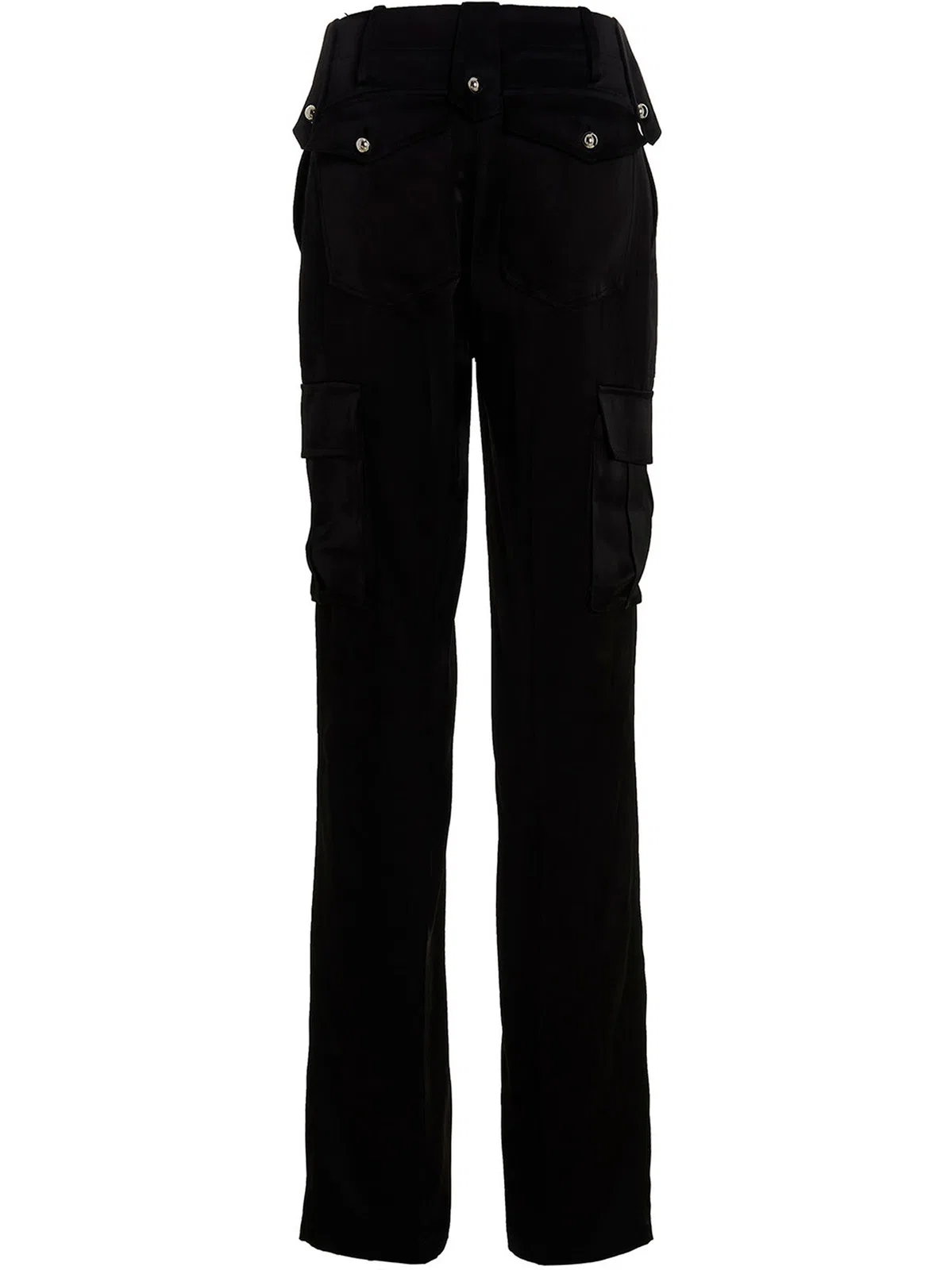 David koma Satin Cargo Pants