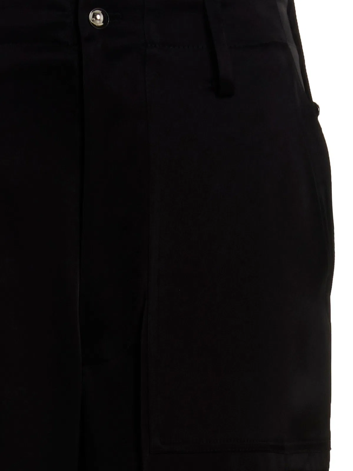 David koma Satin Cargo Pants