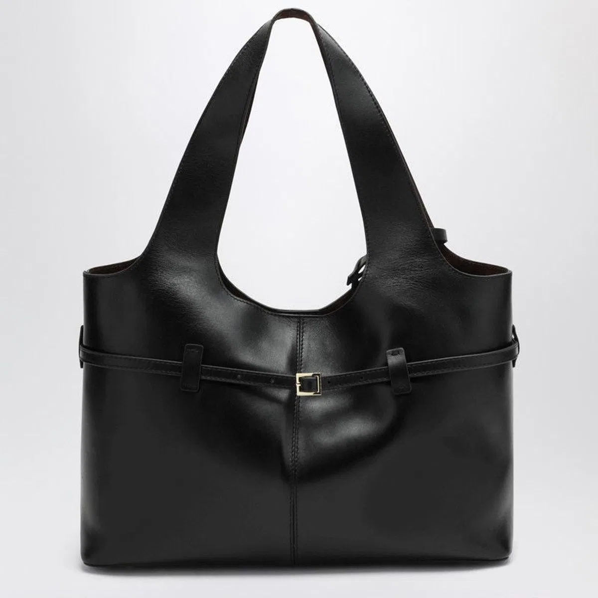 Manu Atelier Black Cambon Cabas Bag
