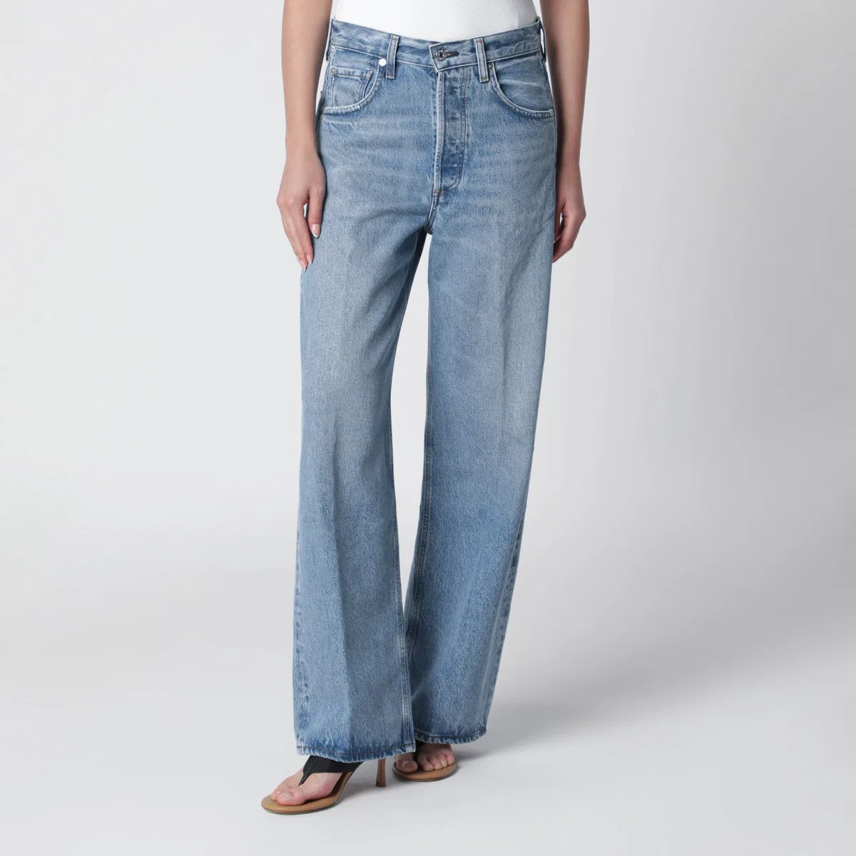 Citizens of humanity Cupid Wide-Leg Jeans
