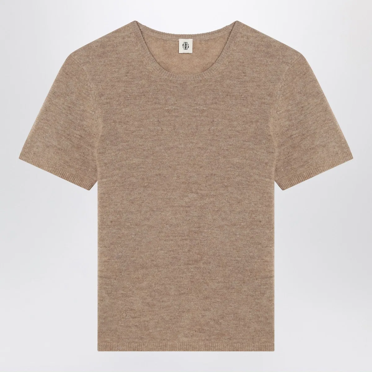 The Garment Camel Colour Como Sweater In Wool