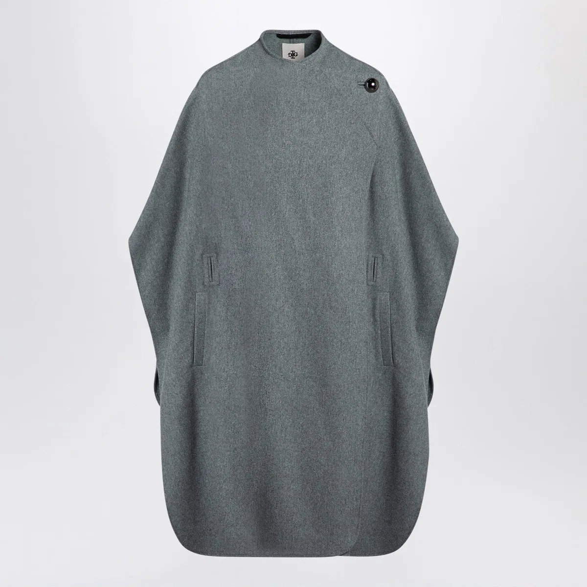The Garment Grey Wool-Blend Cape