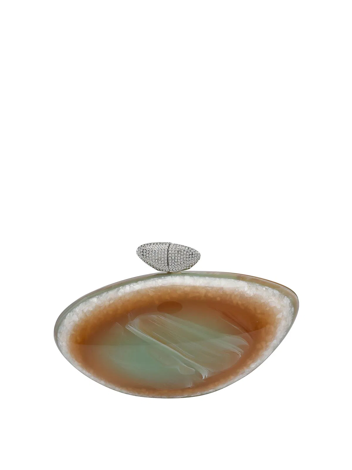 Benedetta Bruzziches Green Artemisia Clutch