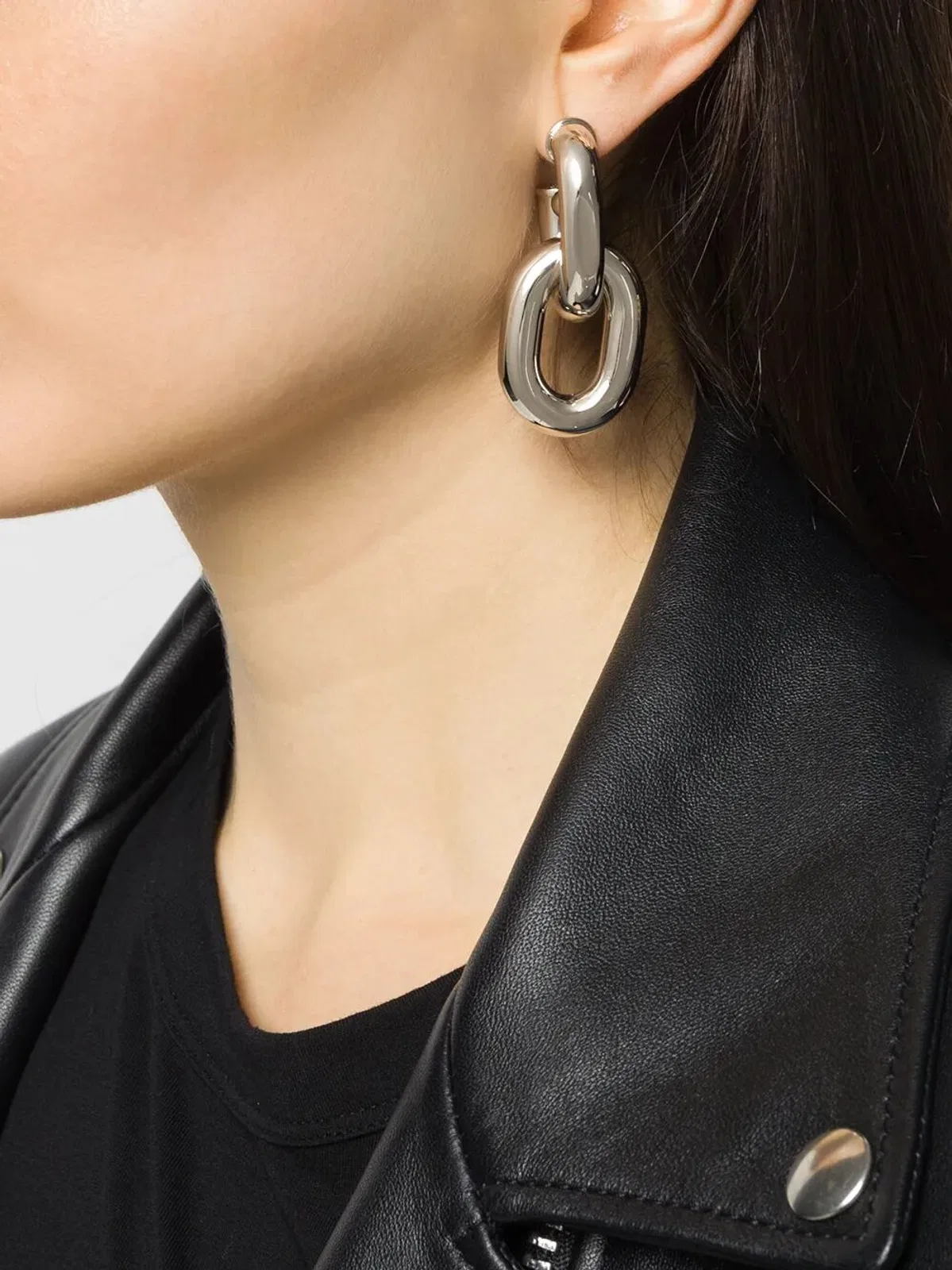 Paco Rabanne Double Xl Link Earrings