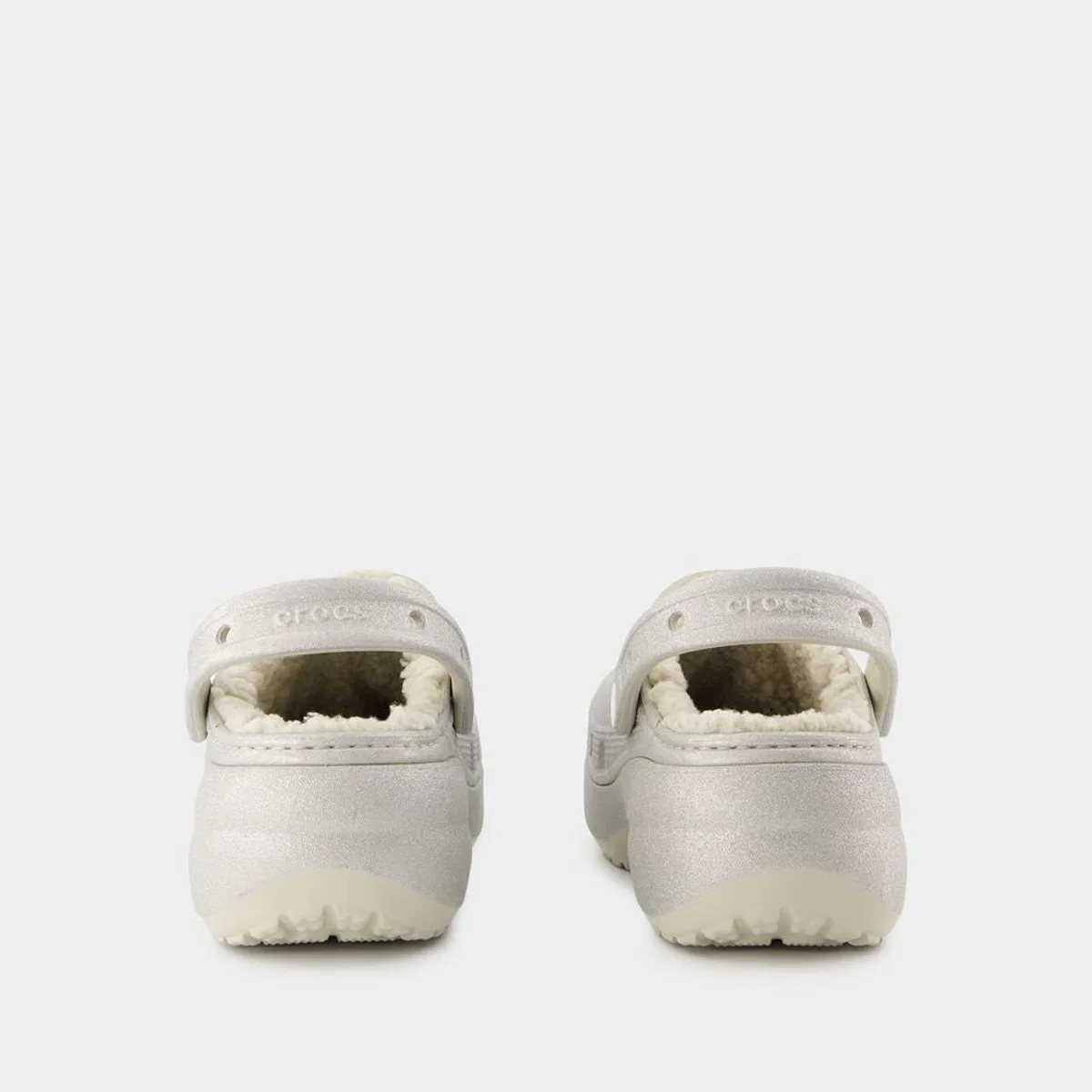 Crocs Classic Platform Glitter Sandals