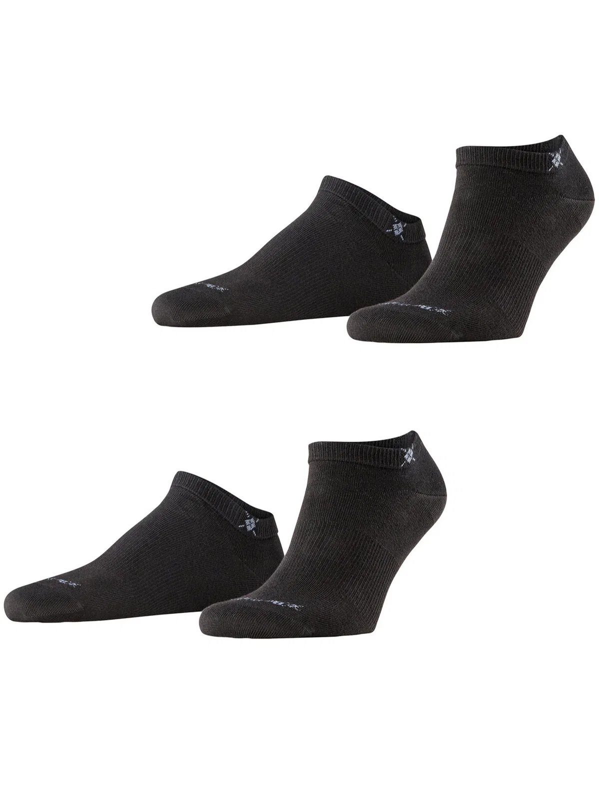 Burlington Black Cotton Socks Set