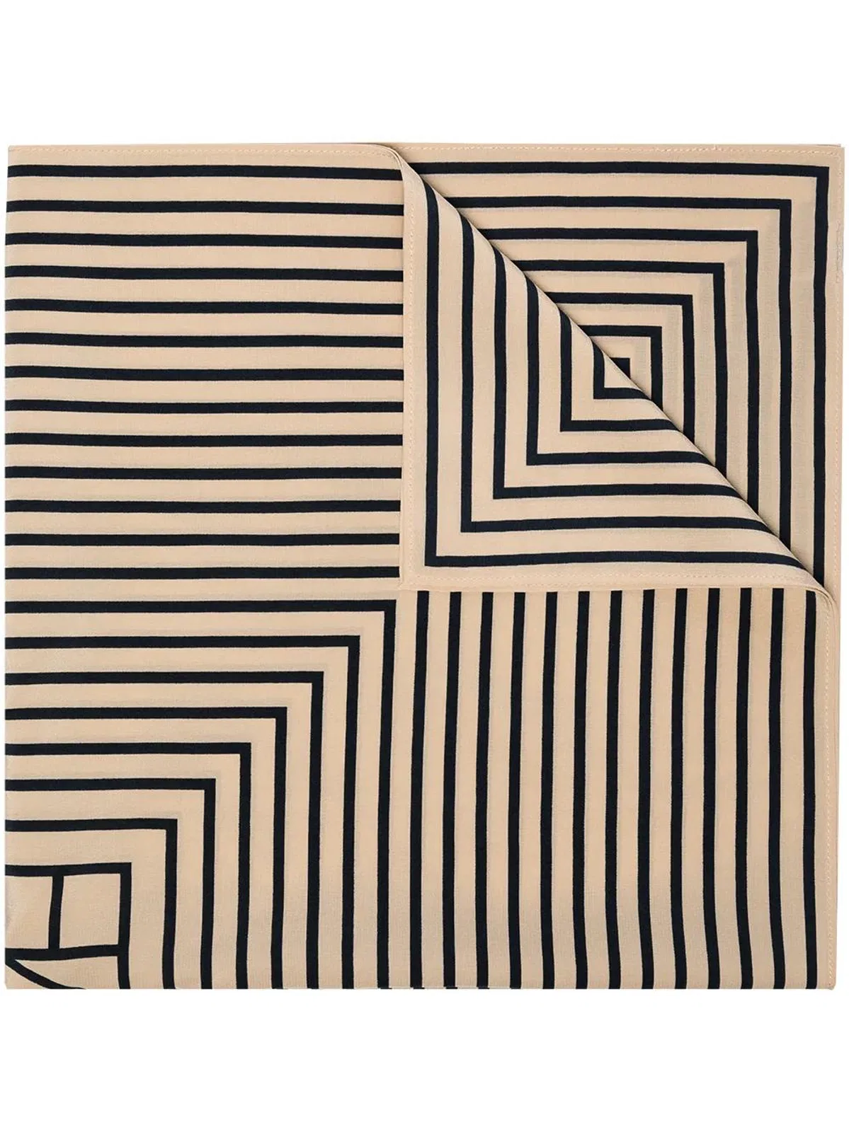 Toteme Signature Monogram Silk Scarf Scarf