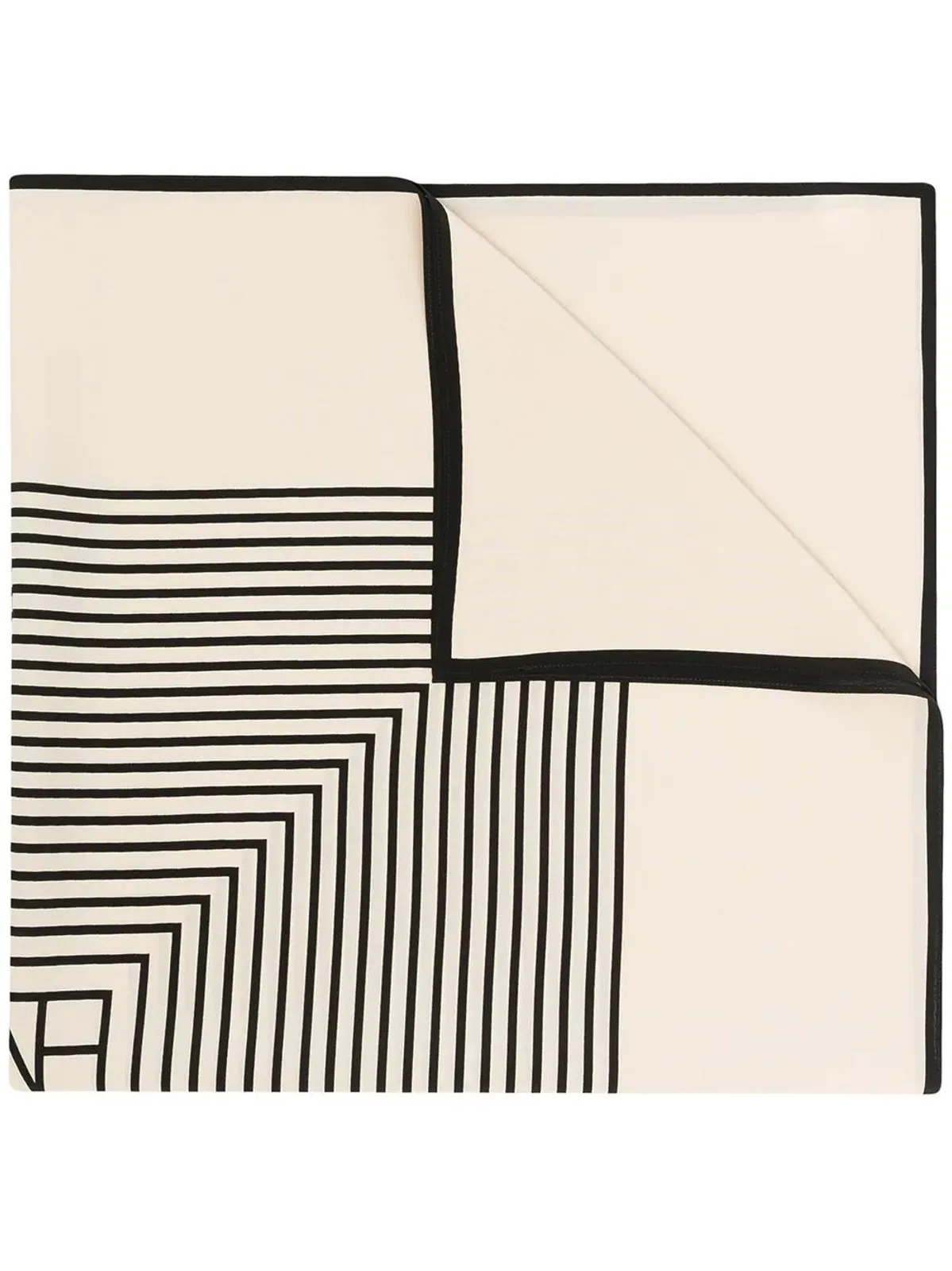 Toteme Centered Monogram Scarf