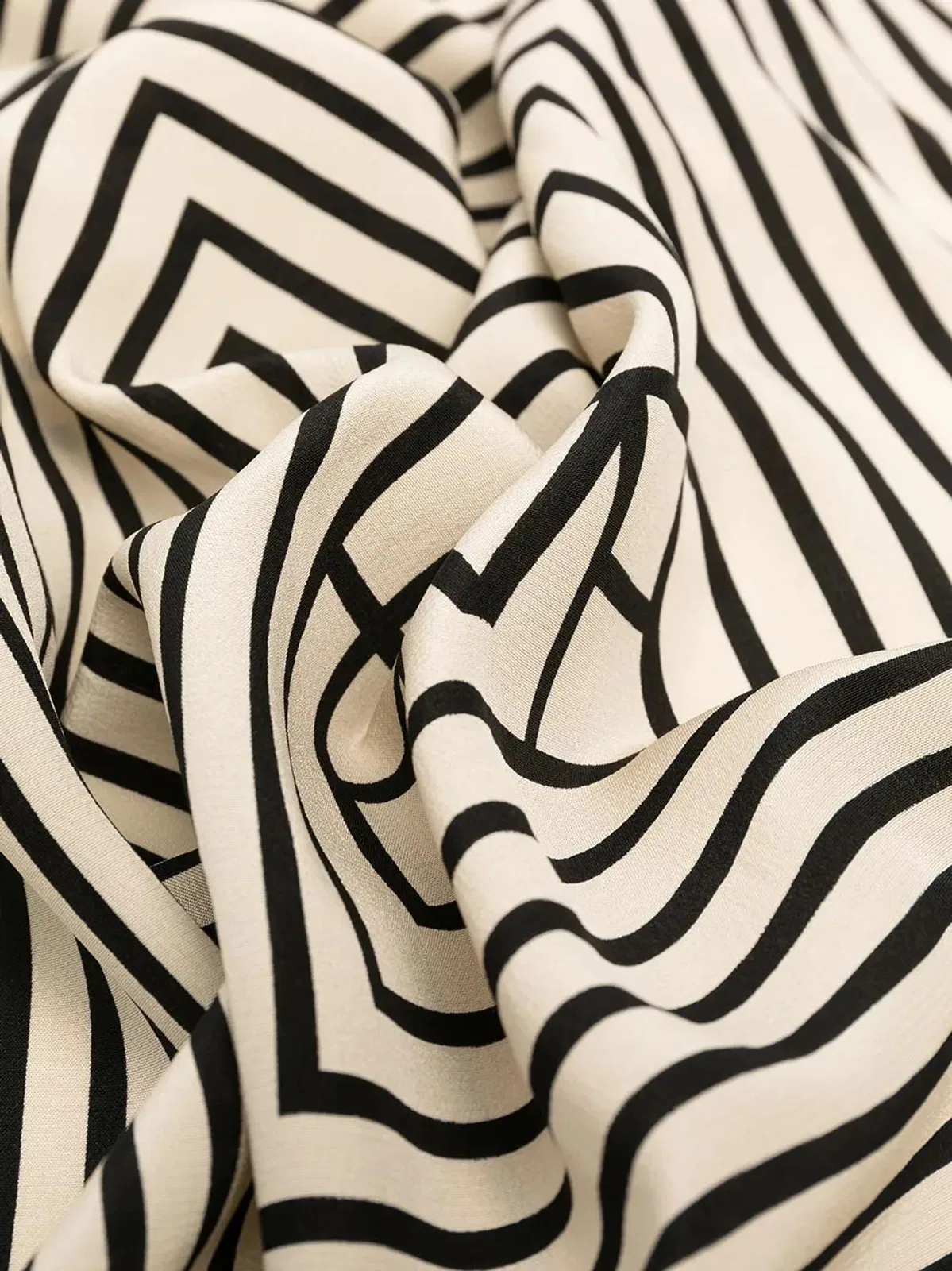 Toteme Centered Monogram Scarf