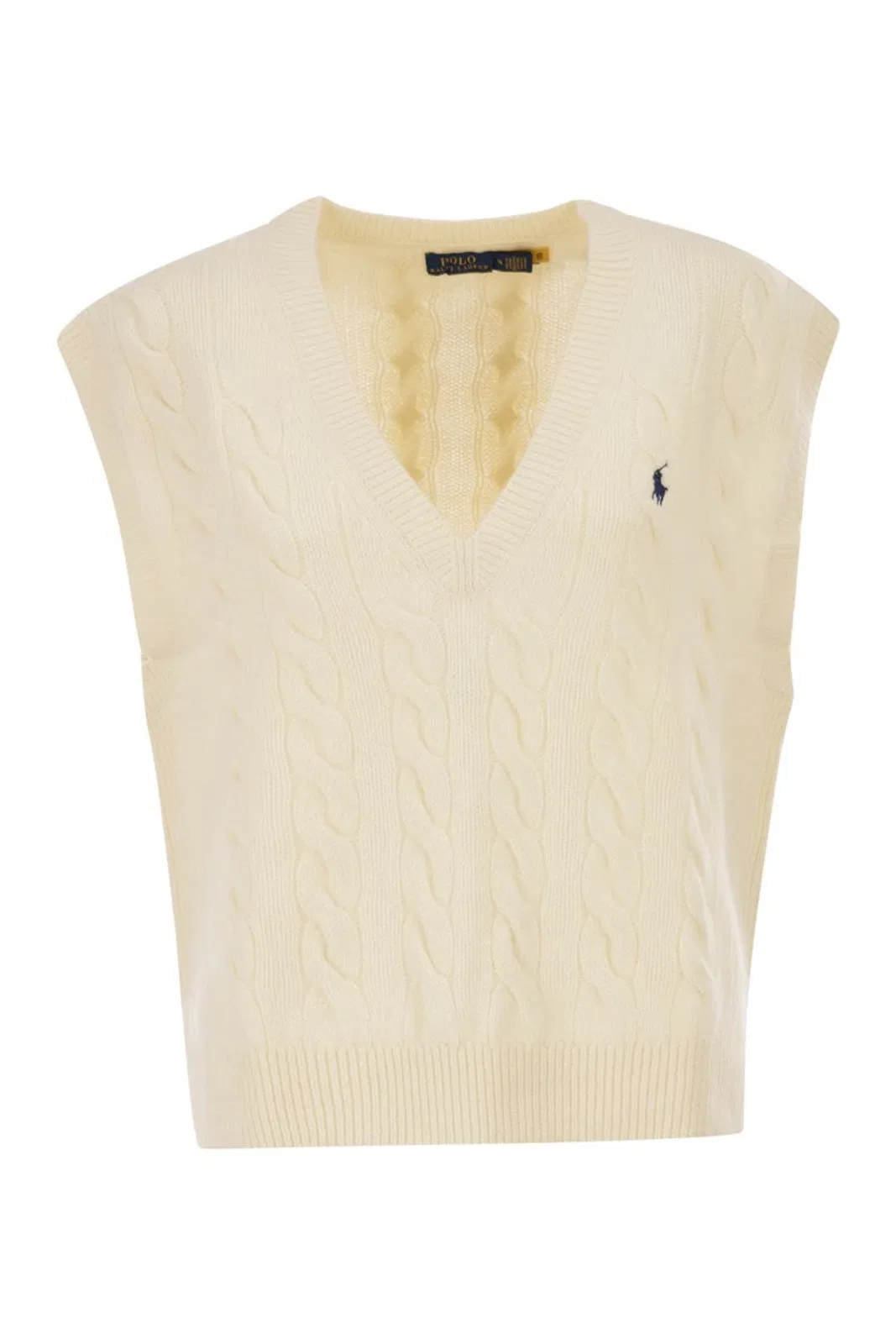 Polo Ralph Lauren Wool And Cashmere Cable-Knit Vest