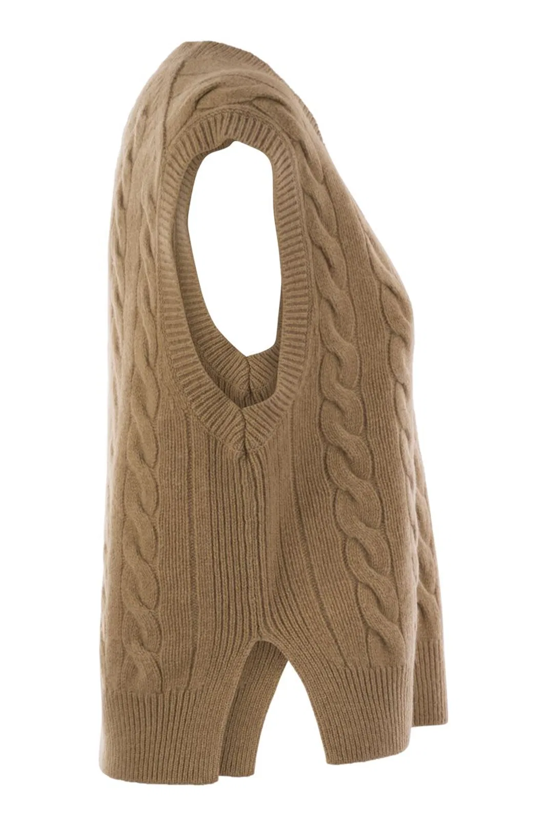 Polo Ralph Lauren Wool And Cashmere Cable-Knit Vest