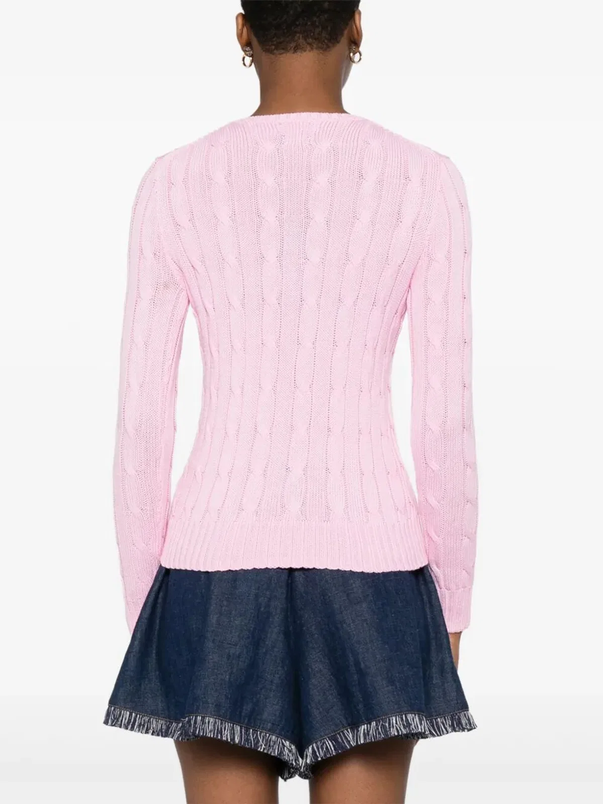 Polo Ralph Lauren Cotton Cable Knit Crew Neck Jumper