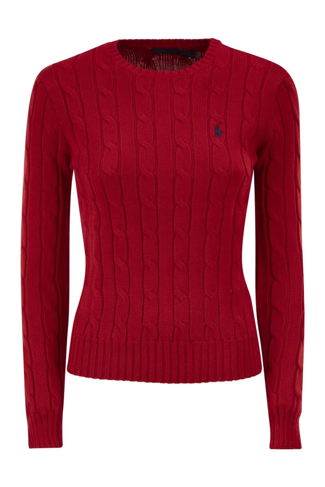 Polo Ralph Lauren Cotton Cable Knit Crew Neck Jumper