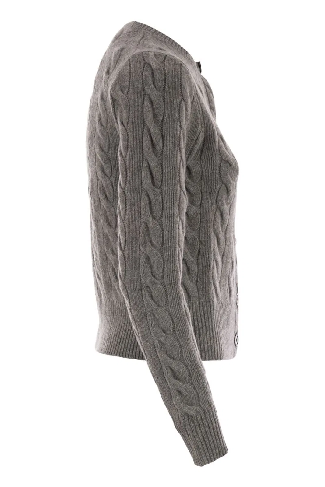 Polo Ralph Lauren Wool And Cashmere Cable Knit Cardigan