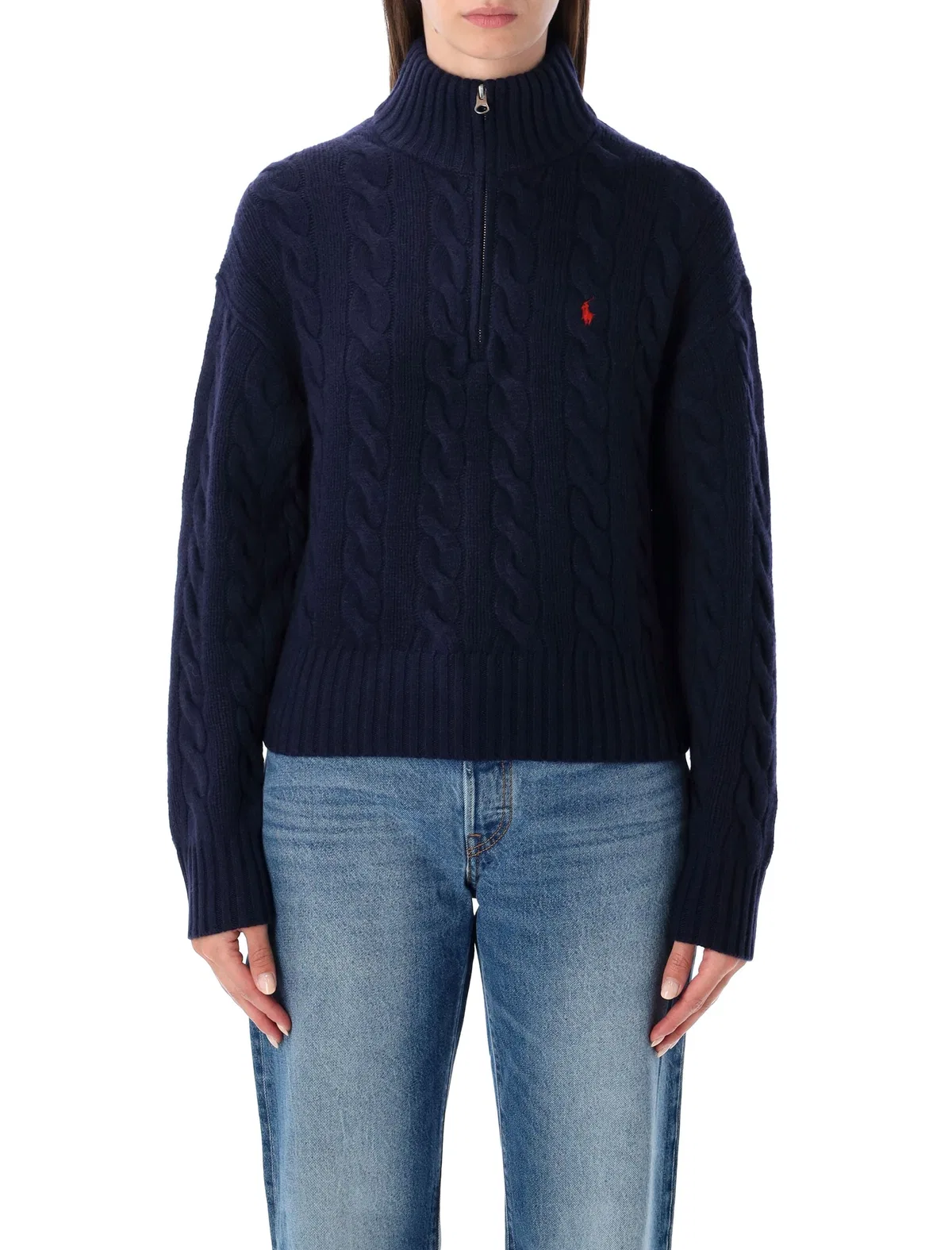 Polo Ralph Lauren Wool And Cashmere Cable Knit Jumper