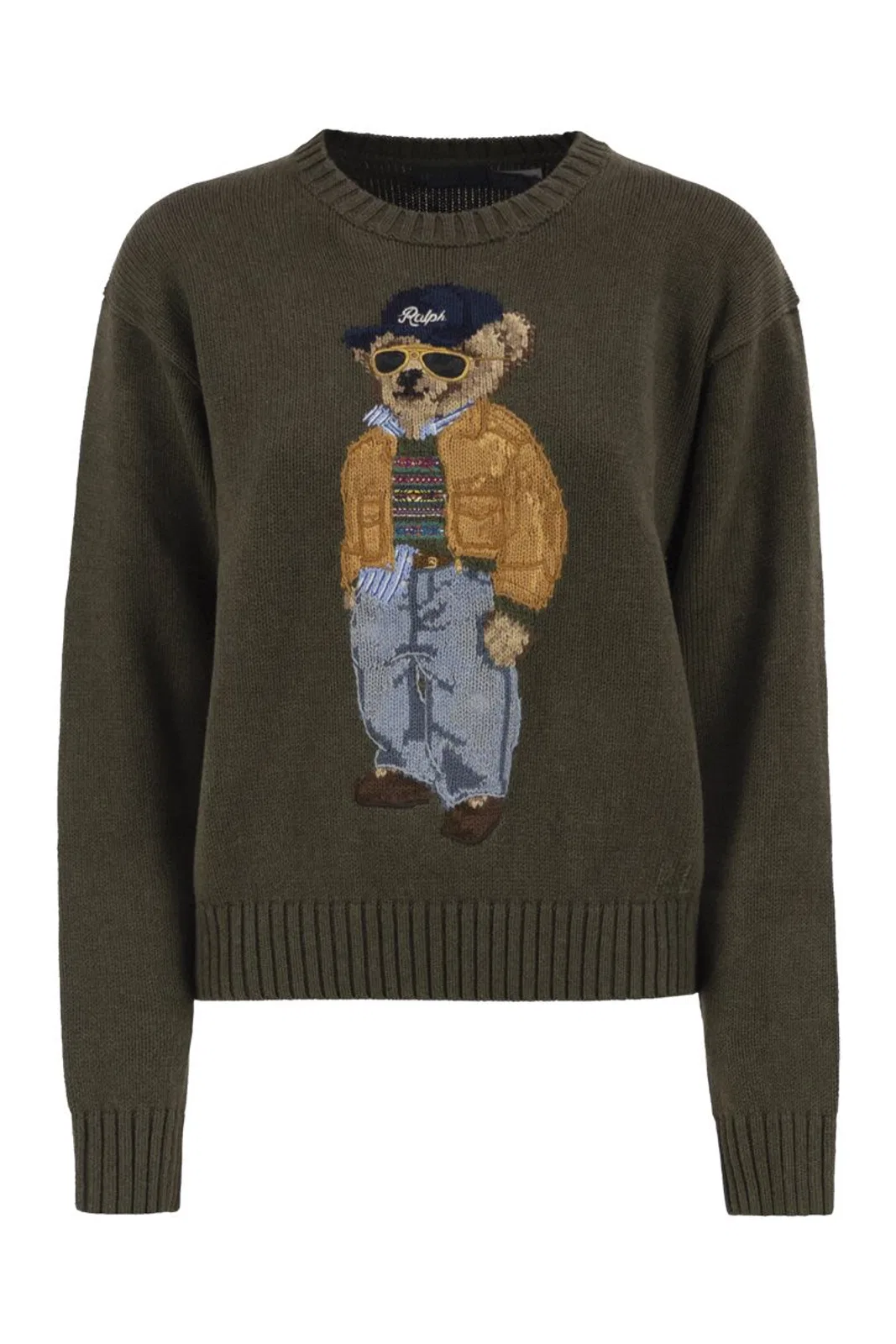 Polo Ralph Lauren Cotton Polo Bear Knit Jumper