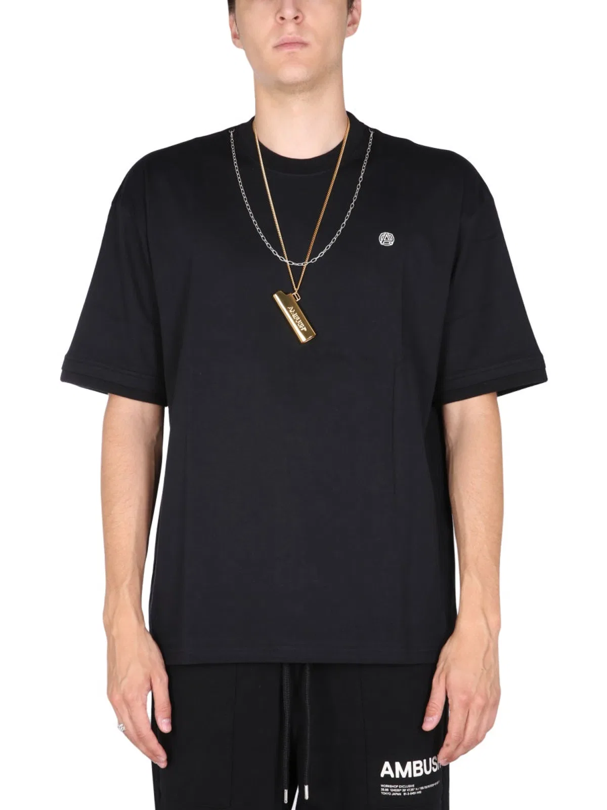 Ambush T-Shirt With Iconic Chain