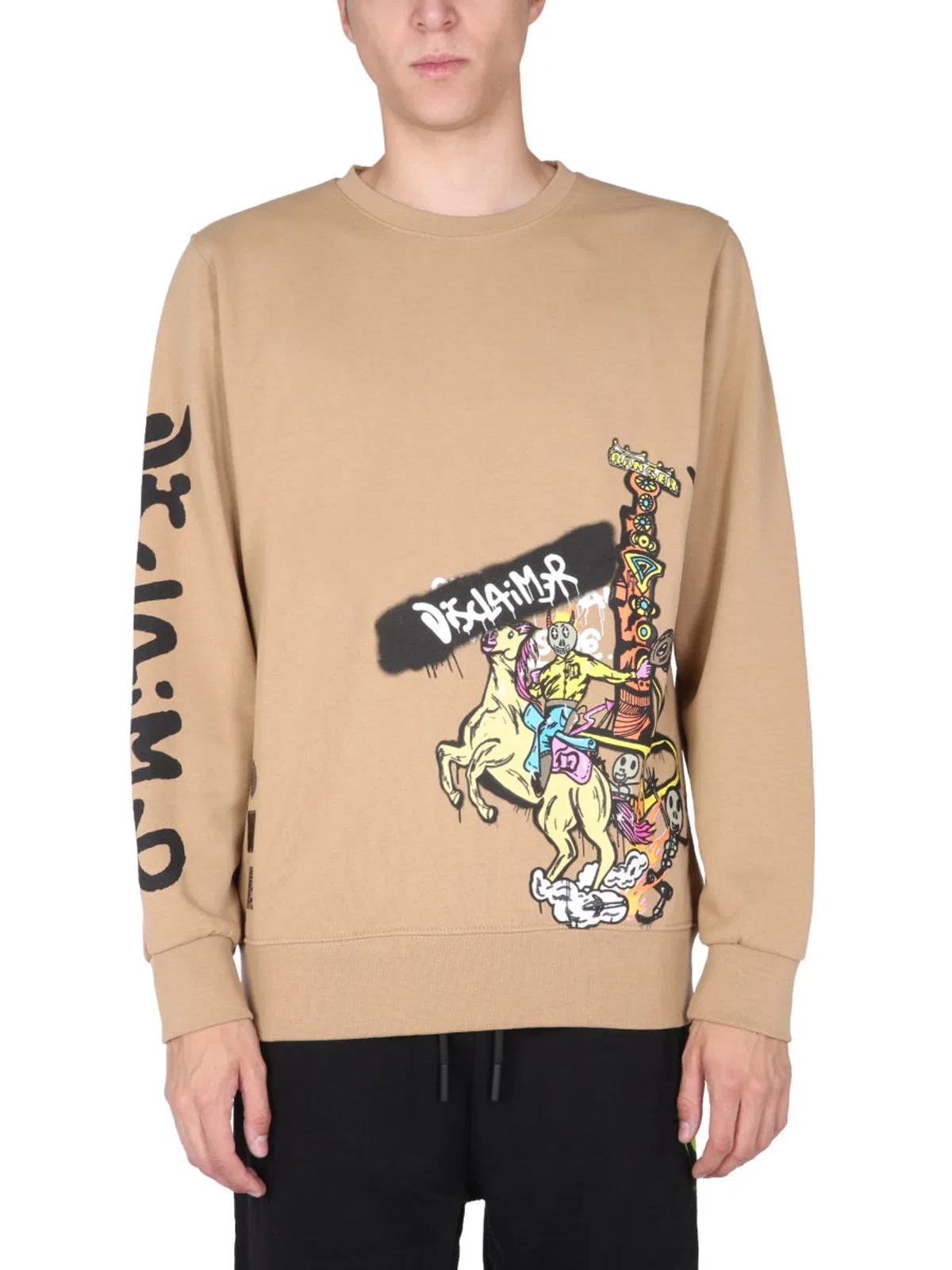 Disclaimer Crew Neck Sweatshirt