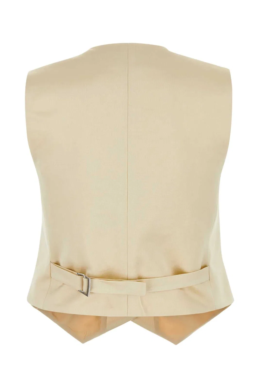 Magda Butrym Cream Cotton Blend Vest