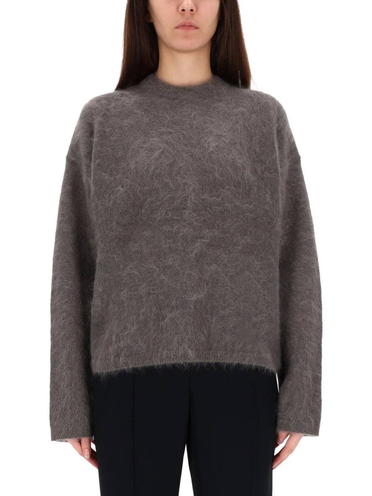 The Garment Grey Mohair-Blend Sweater