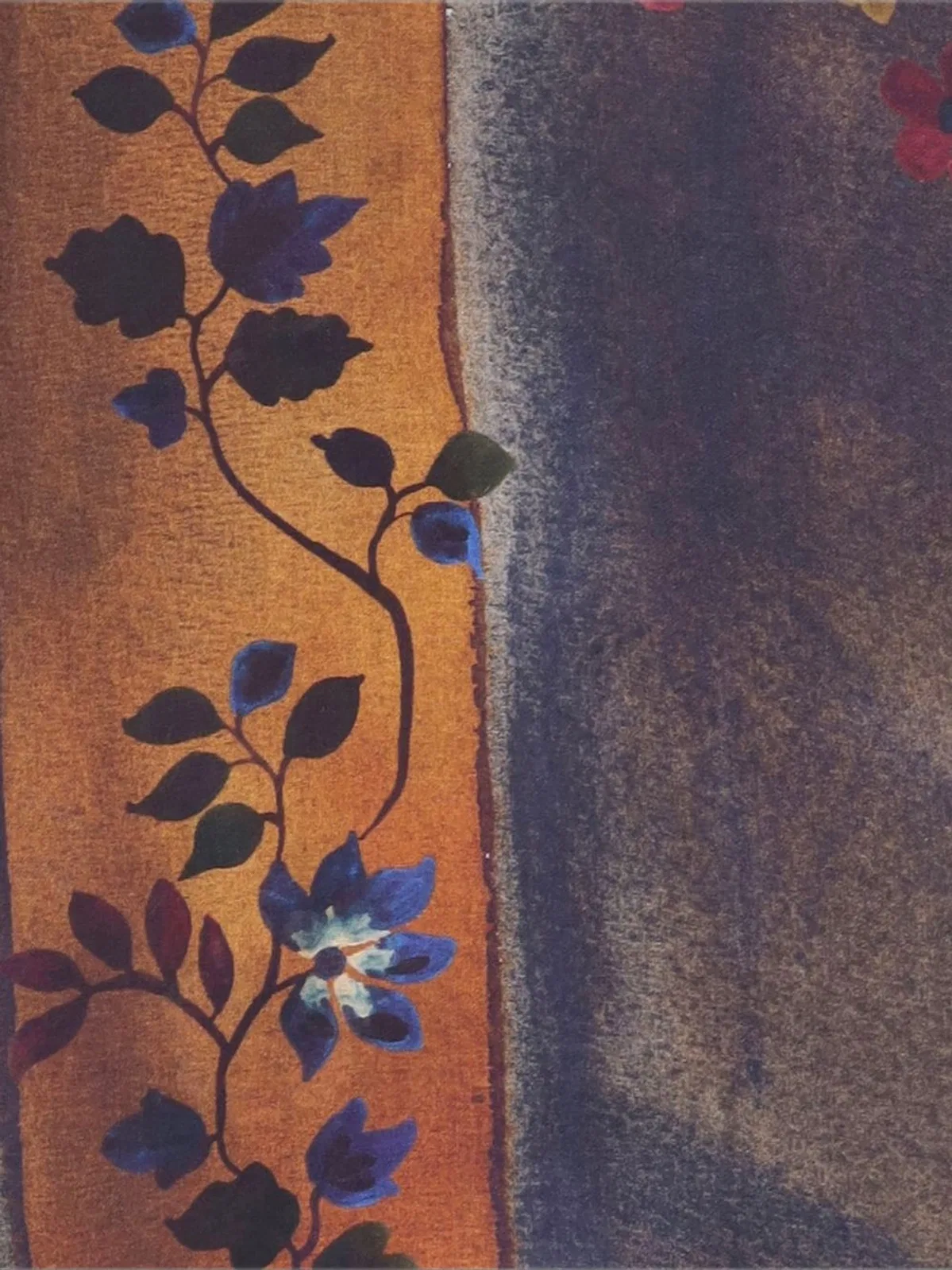 Faliero Sarti Kaki Carpet Print Stole