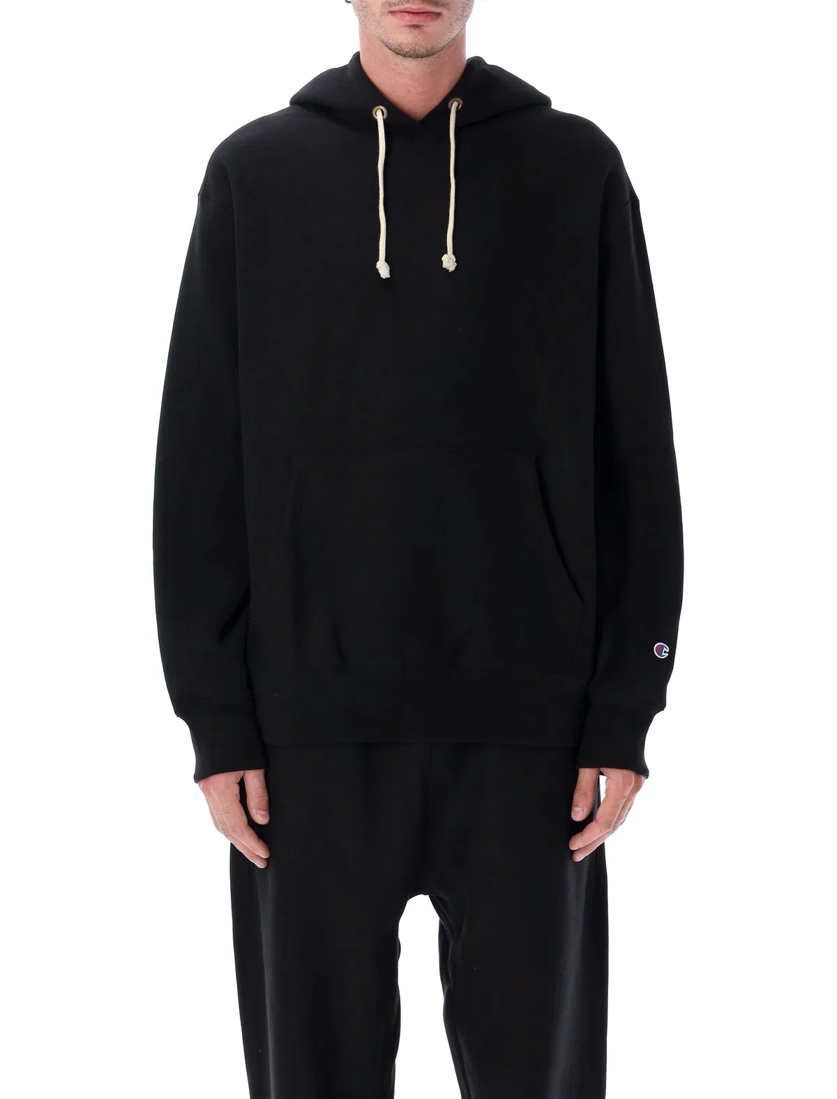 Champion Reverse Weave Patch Hoodie