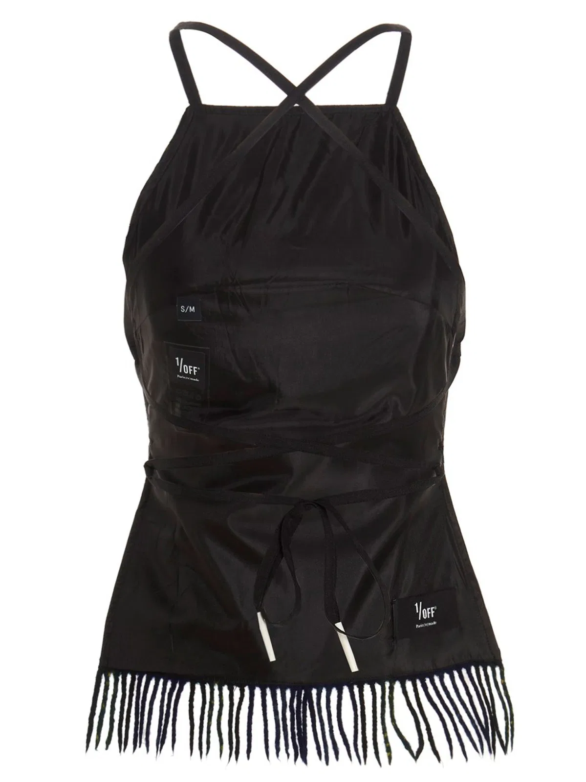 1/Off 'Checked Scarf' Top