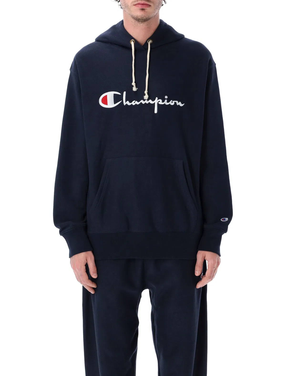 Champion Reverse Weave Champion Relaxed-Fit Hoodie With Logo