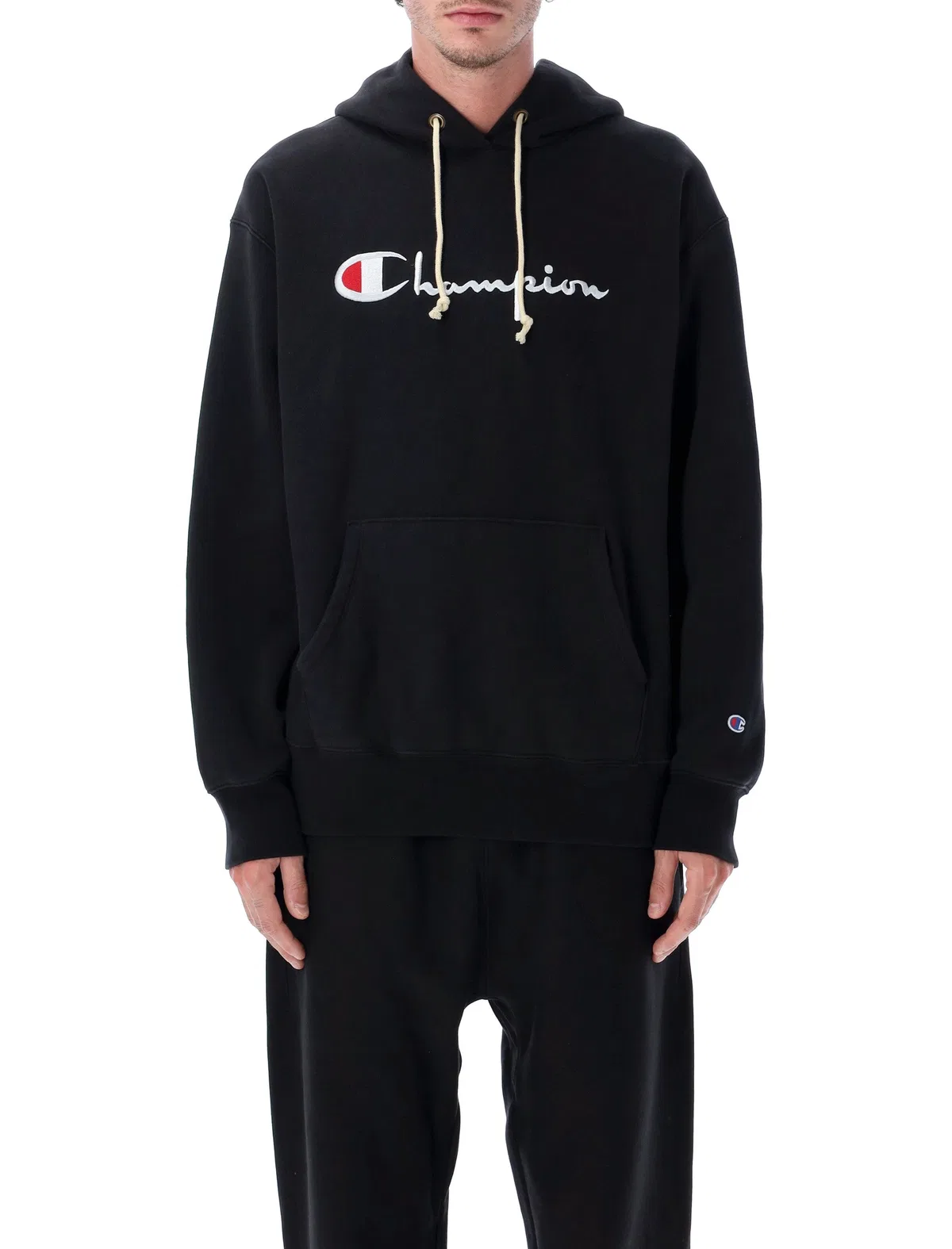 Champion Reverse Weave Champion Relaxed-Fit Hoodie With Logo