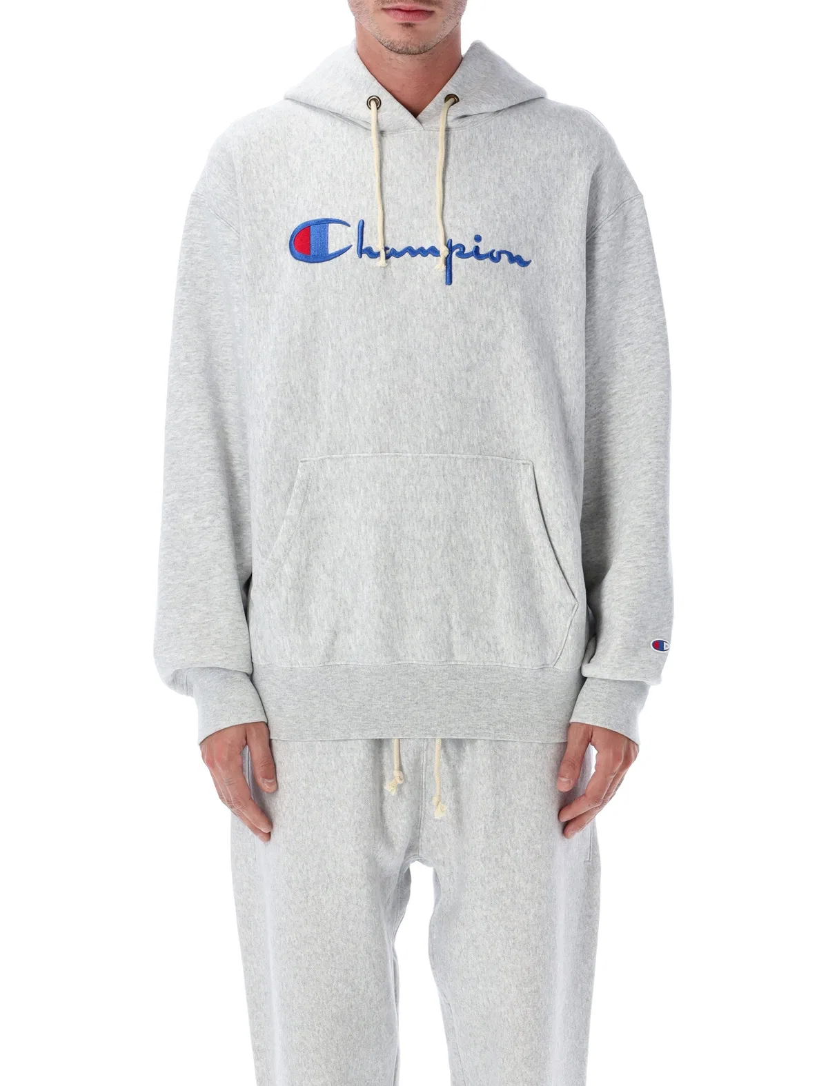 Champion Reverse Weave Relaxed-Fit Hoodie With Logo