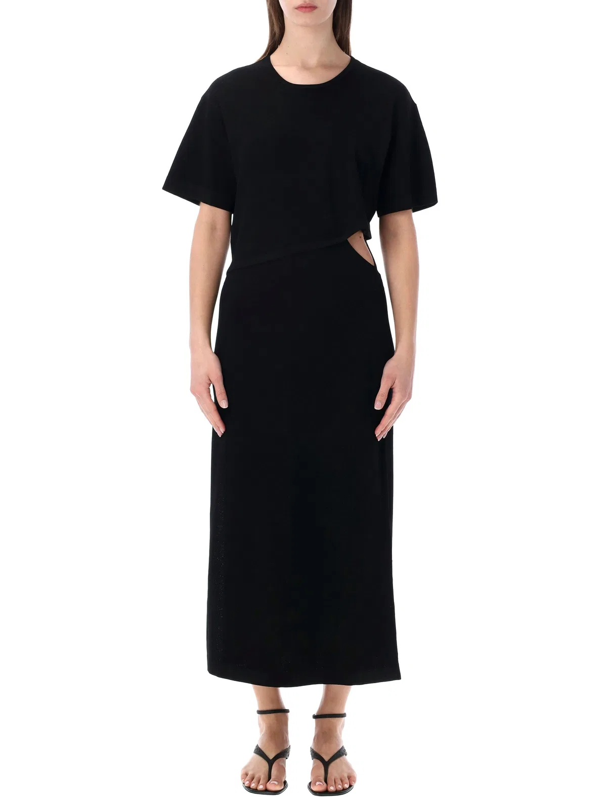 The Garment Madison Cut-Out Knit Dress