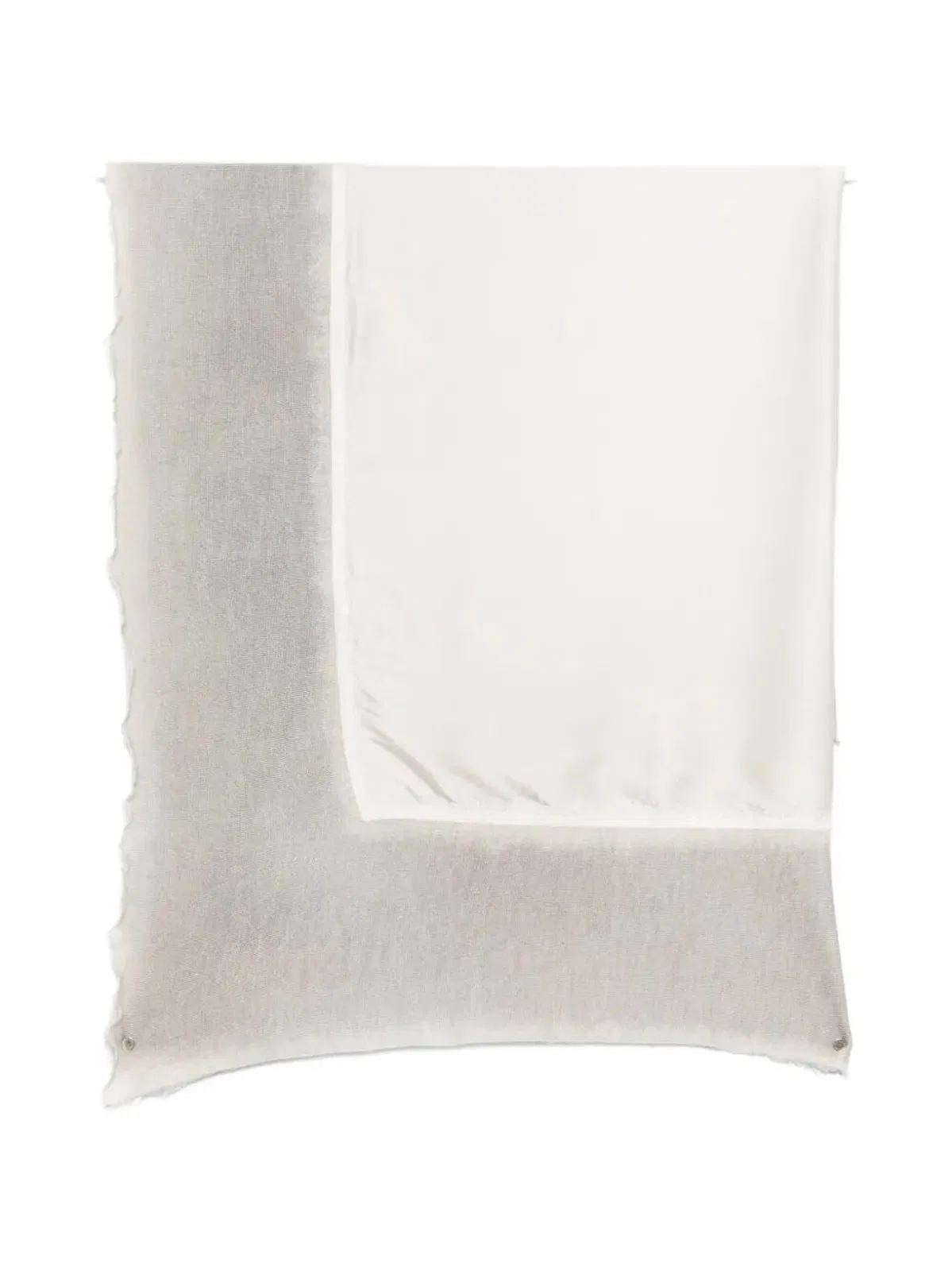 Avant Toi Bicolor Double Foulard Scarf With Destro