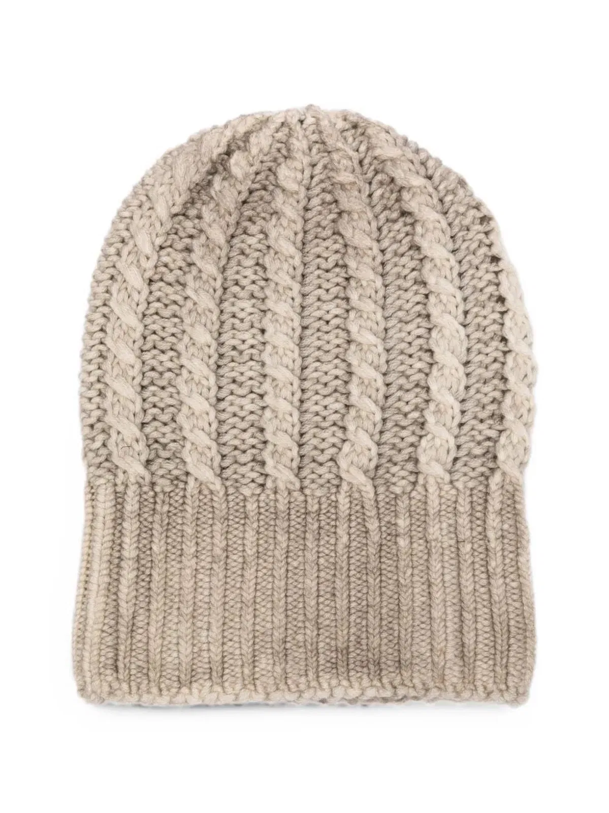 Avant Toi Hand Painted Cashmere Braided Hat With H