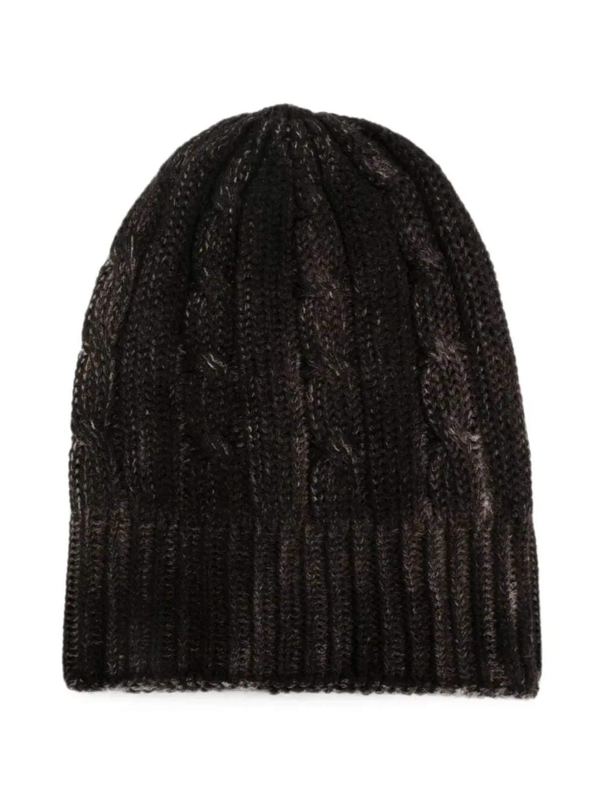 Avant Toi Hand Painted Cashmere Braided And Ribbed