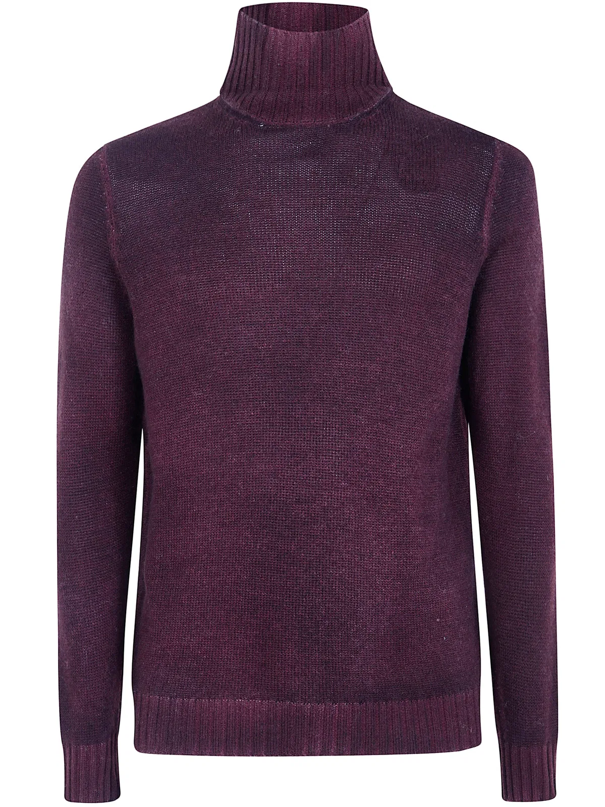 Avant Toi Hand Painted Cashmere And Wool High Neck