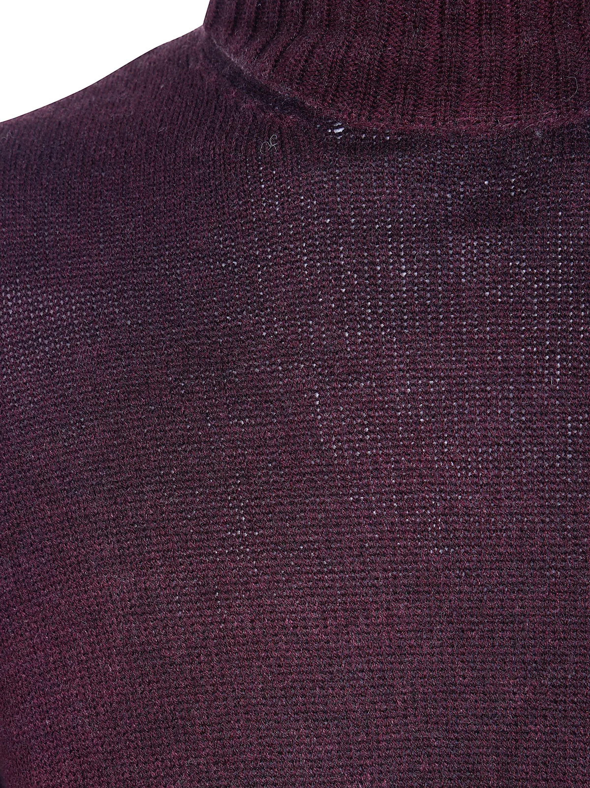 Avant Toi Hand Painted Cashmere And Wool High Neck