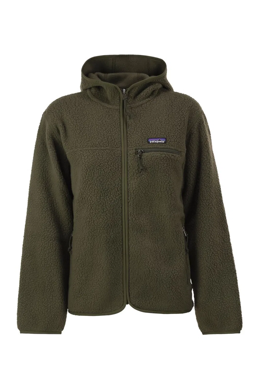 Patagonia Recycled Teddy Fleece Hooded Jacket