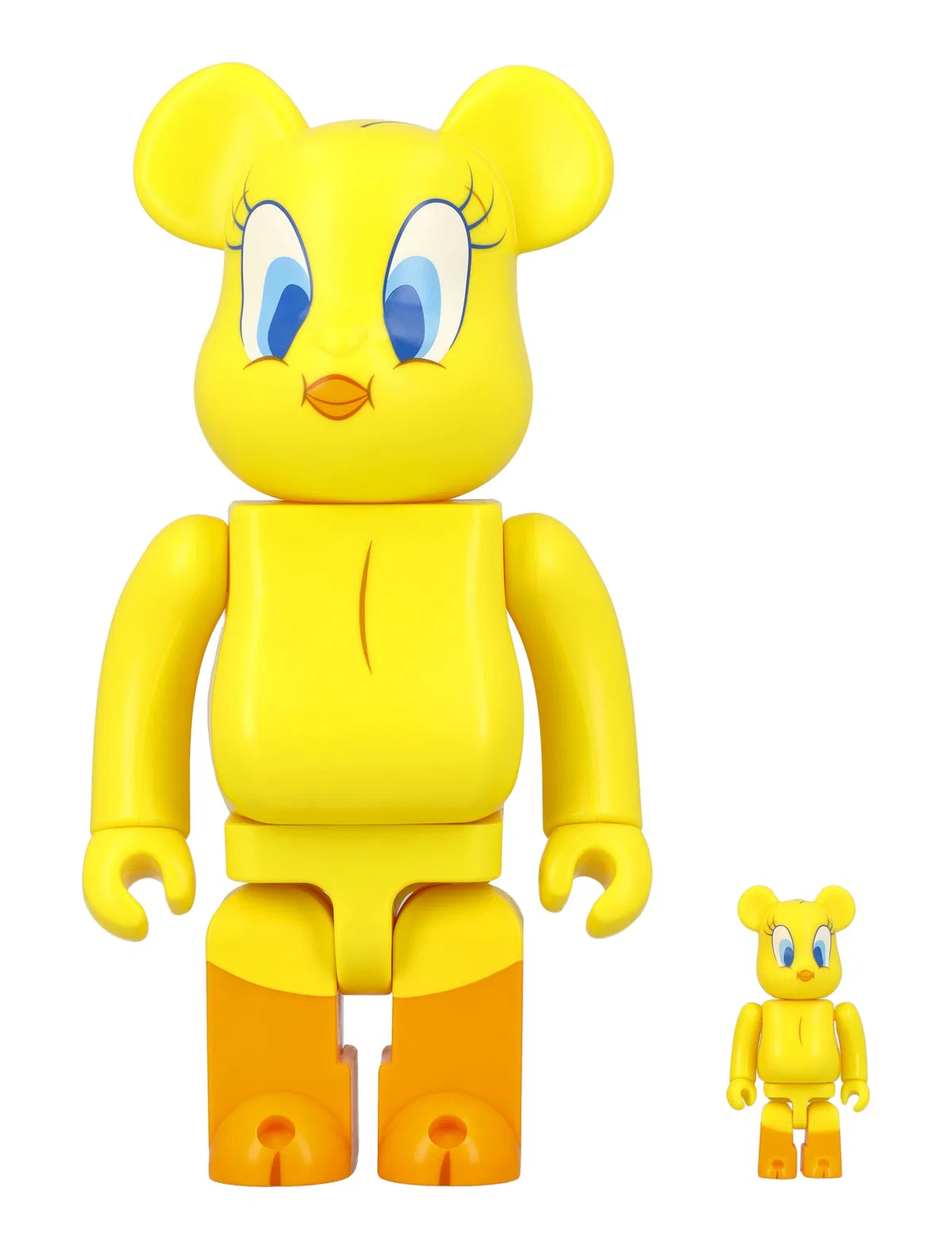 Medicom Toy Be@Rbrick Tweety 100% & 400%