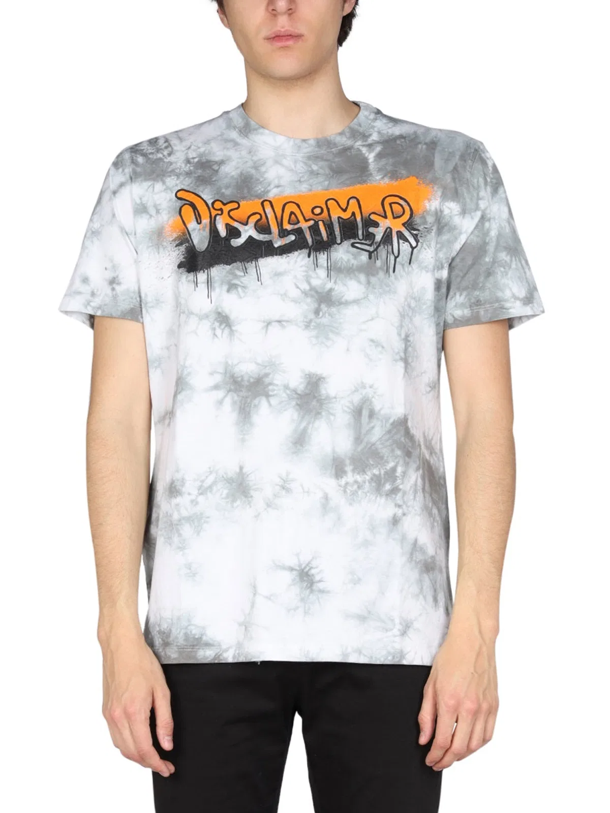 Disclaimer Logo Print T-Shirt