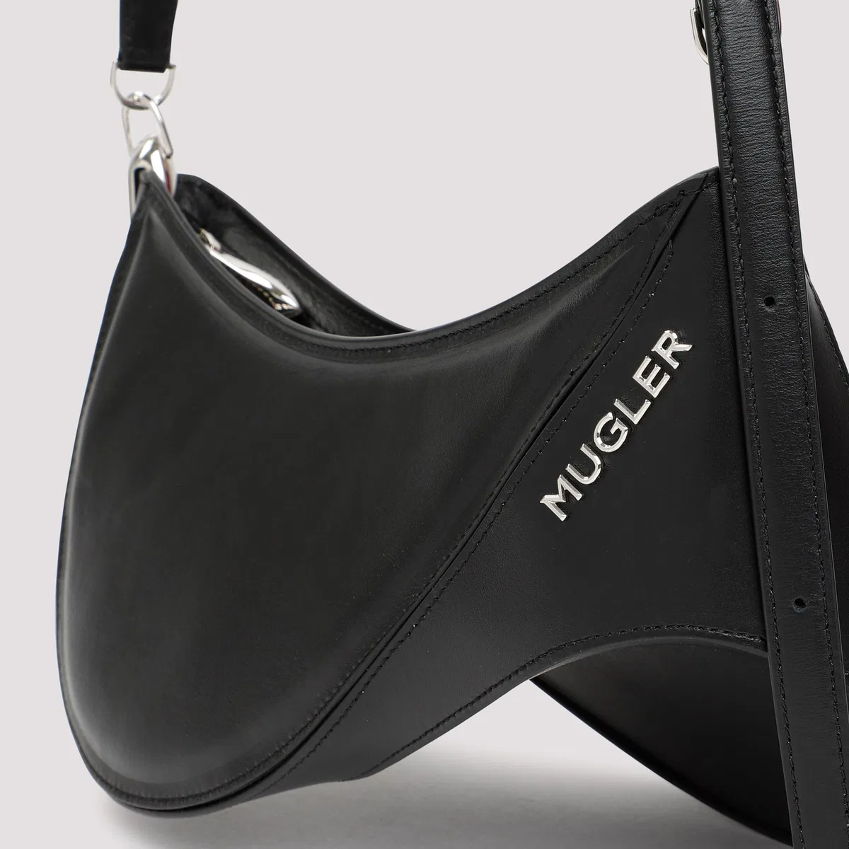 Mugler Medium Spiral Curve 01 Crossbody Bag