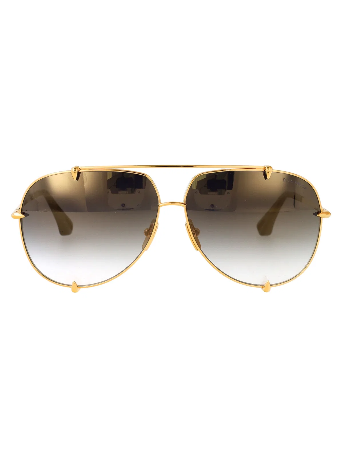 Dita Eyewear 18K Gold W/ Dark Grey To Clear-Gold Flas