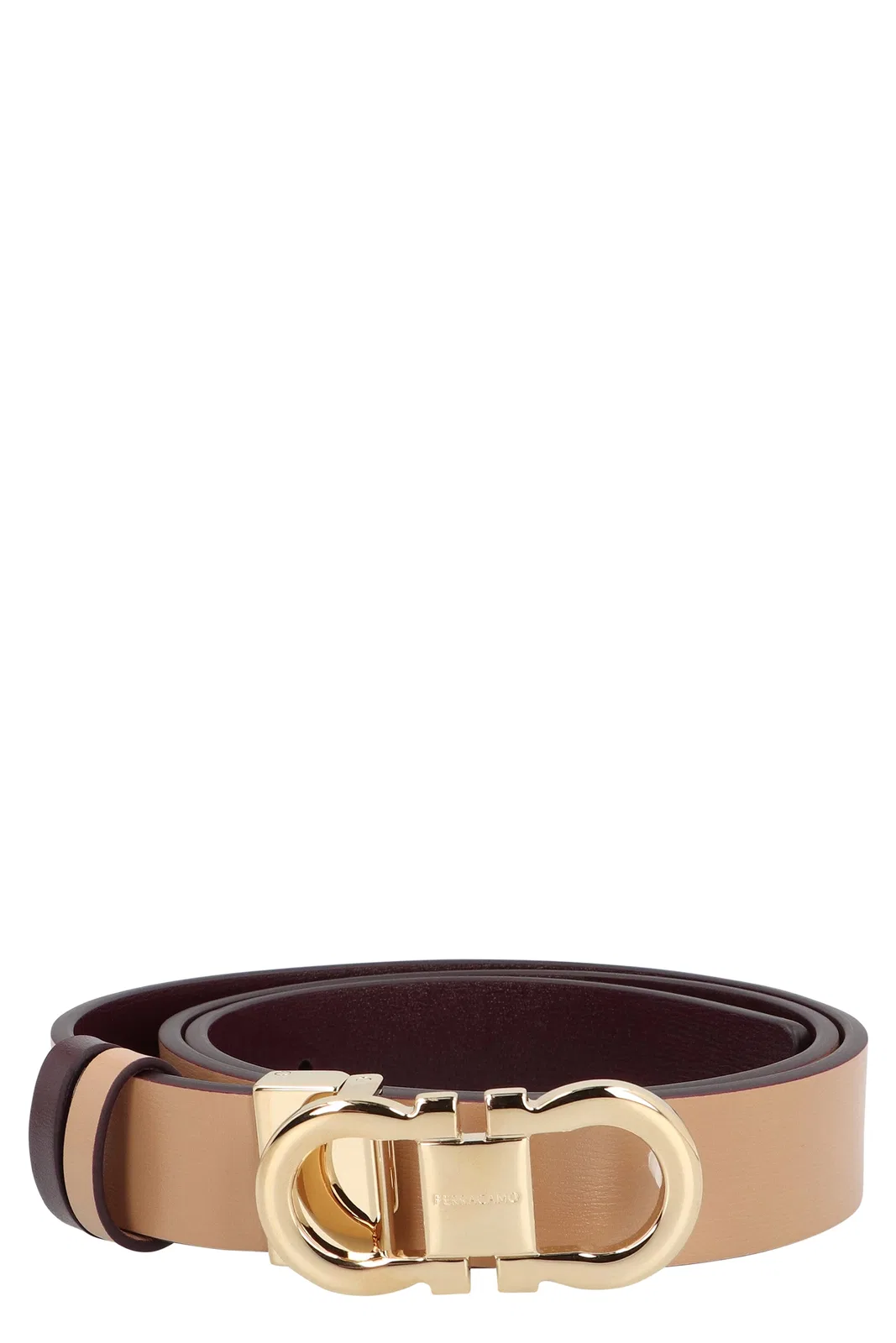 Ferragamo Gancini Reversible Leather Belt