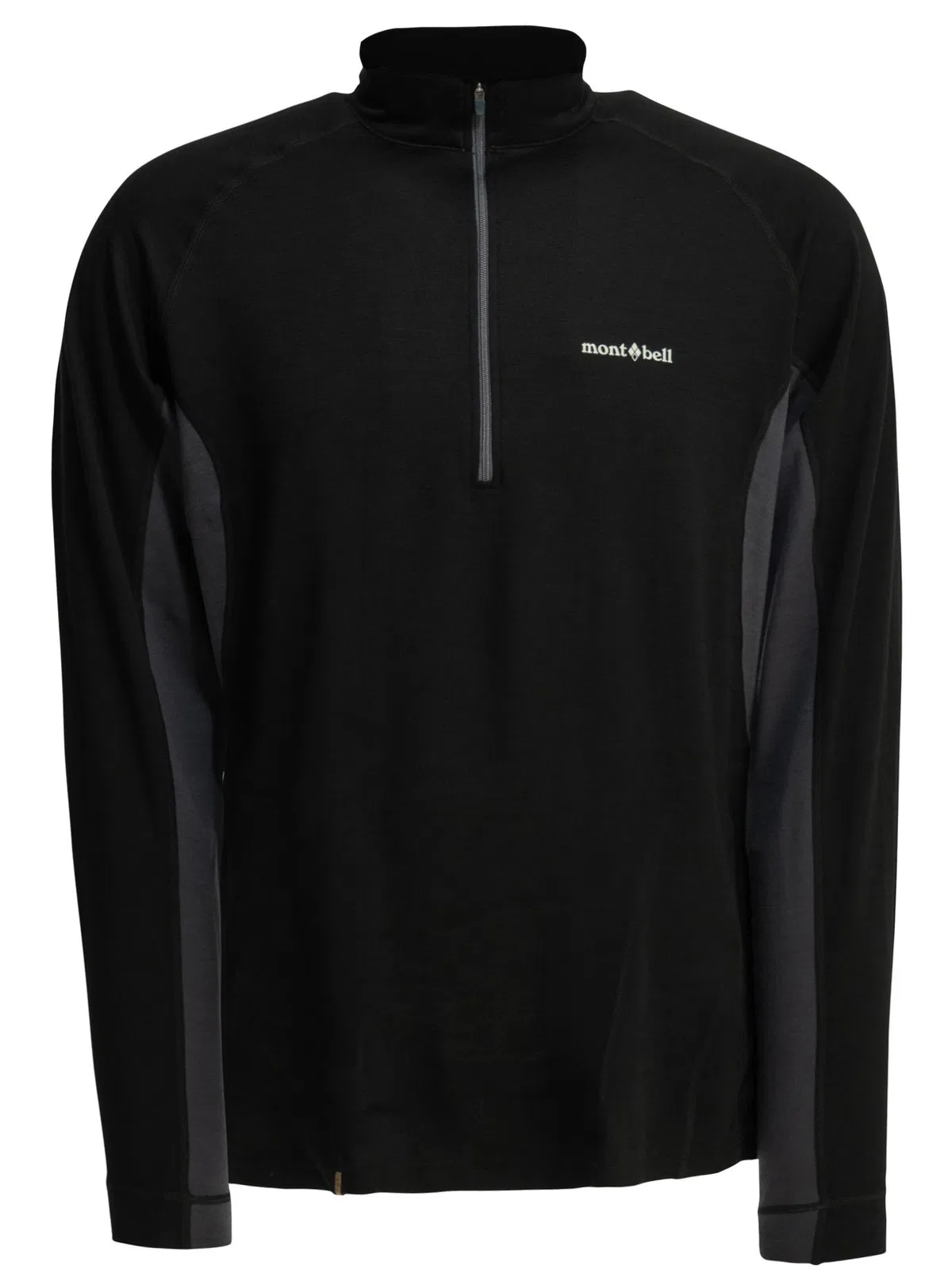Montbell Black Wool Polyester Sweatshirt