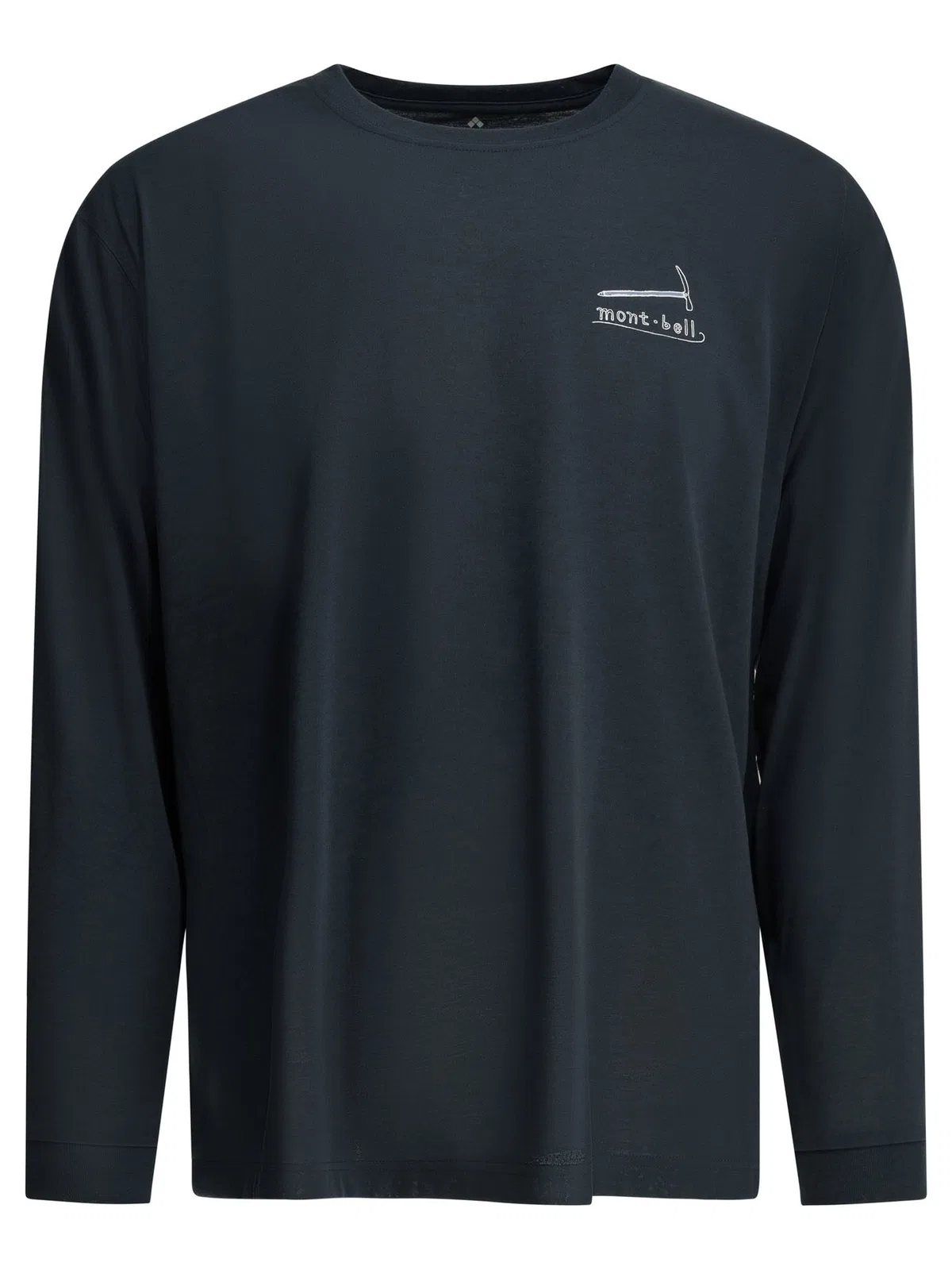 Montbell Blue Polyester T-Shirt