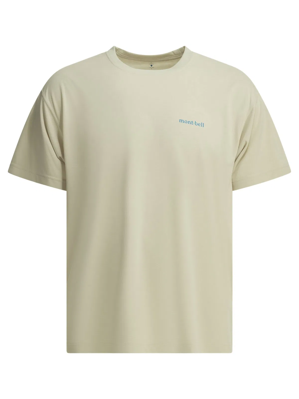 Montbell Beige Polyester T-Shirt